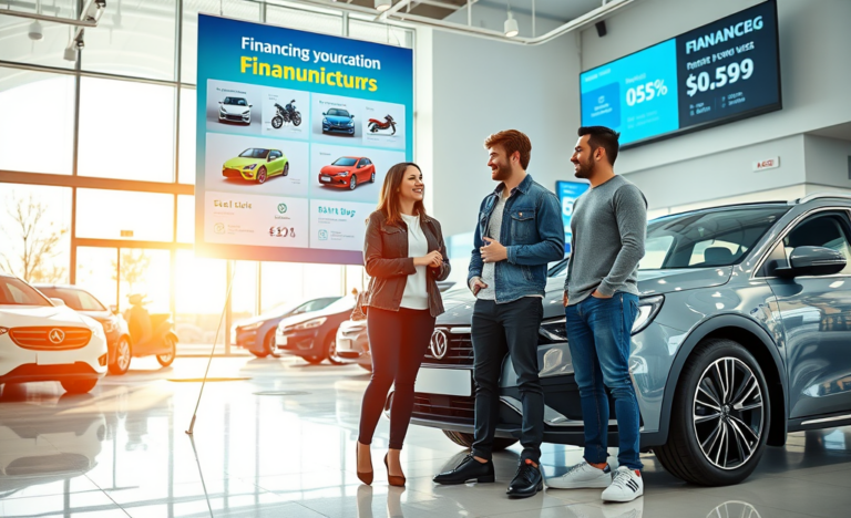 Ein glücklicher Fahrer mit seinem neuen Auto, das durch den Sofortfahrzeugkredit finanziert wurde.
